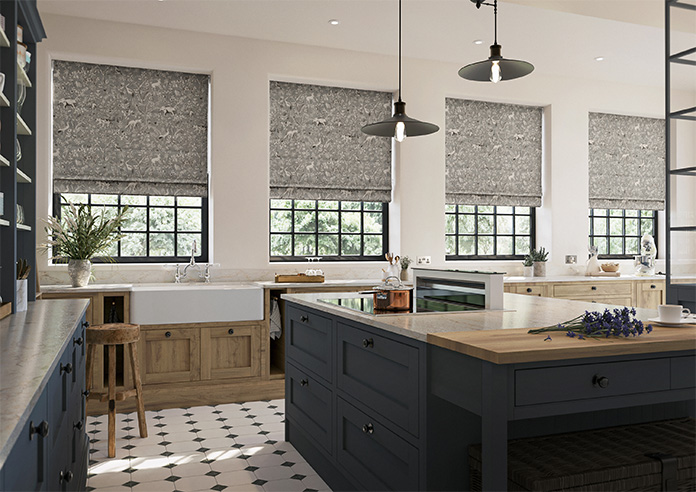 Rajah, Ash - Roman Blind - Image 6